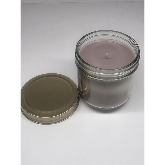 Perfect Harvest Sunwashed Flannel Scented Candle 13 Oz Glass Jar Wick Fall - Picture 3 of 3
